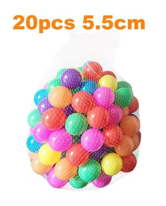 100PCS Ball Pit Balls Plastic Balls 5.5cm Ocean Ball for Swim Pit Pool Playpen