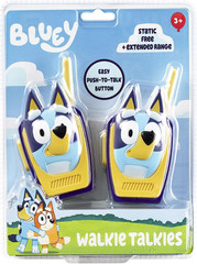 Ekids Bluey Toy Walkie Talkies for Kids, Static Free Extended Range Indoor and O