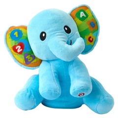 Learn With Me Elephant Interactive Plush Toy for ages 6 months and up. Brand New