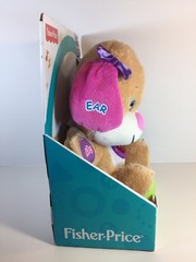 FISHER PRICE LAUGH & LEARN SMART STAGES SIS INTERACTIVE STUFFED PLUSH 6-36M NEW