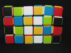 Infantino Press & Stay Sensory Blocks ~24 Blocks~ Baby Stacking Learning Toy