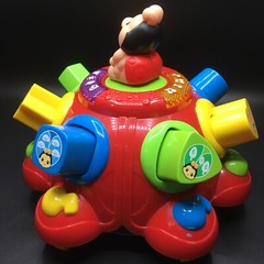 Vtech Crazy Legs Learning LadyBug Educational Toy Singing Talking Lights Works!
