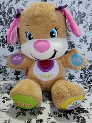 Fisher Price Laugh & Learn ABC Smart Stages Interactive Plush Stuffed Bear