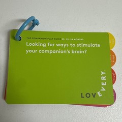 Lovevery Play Guide, The Companion Play Kit, 22, 23, & 24 Months