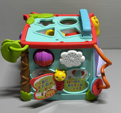 Fisher-Price Activity Cube Musical Toy Lights Sounds Numbers Letters Learning