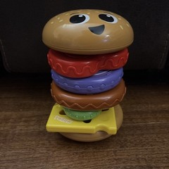 LeapFrog 4-in-1 Learning Hamburger Stacker Colors Shapes Toddlers Kids Toy