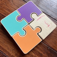 Lovevery Chunky Wooden Jigsaw Puzzle- “The Companion” Kit. 22-24 months