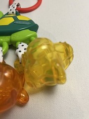 Infantino Baby Toy Rattle Green Turtle
