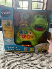 VTech Chomp & Count Dino with Accessories, Baby and Toddler Toys