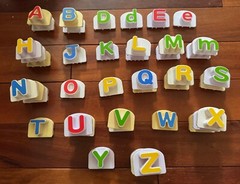 Leap Frog Fridge Phonics ONE Replacement Upper Case Letter 1.25″ Tall U PICK!