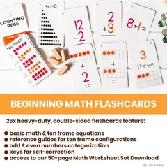 Educational Montessori Math Manipulatives