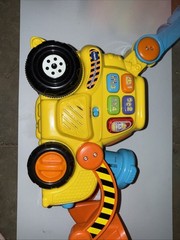 VTech Pop-a-Balls Push & Pop Bulldozer with Accessories, Baby and Toddler Toys
