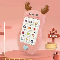 Baby Phone Toy Bilingual Music Teether Learning Educational Sound Toy Gift
