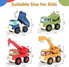 Kids Construction Vehicles Set – Perfect for Indoor & Outdoor Adventures