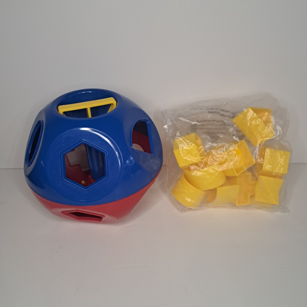 TUPPERWARE Shape-O Ball Toy Kids Baby Hand Eye Coordination Learning BPA-Free