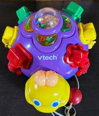 Rare 2000 VTech Crazy Legs Noodle Bug Smart Start Baby Learning Toy Vtg WORKS
