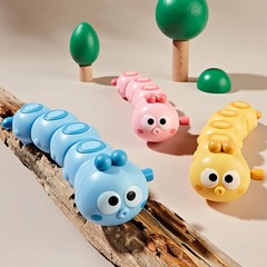 Wind Up Caterpillar Toy Baby Crawling Educational Clockwork Safe Non-Toxic