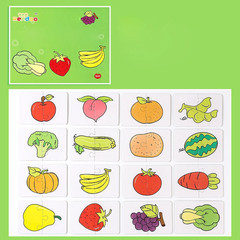 Wooden Building Blocks Shape Match Kids Educational Puzzle US