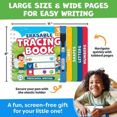 Preschool Learning Activities – Letter Tracing Books for Kids Ages 3-5 Toddle…
