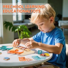 Montessori Toys for 3-5 Year Old, Educational Math Manipulatives Learning Toy…