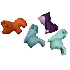 Djeco Farm Animals Baby Toddler Toy Topanifarm 18m+ Bunny Rabbit Cat Cow Lot