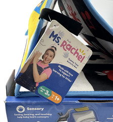 Ms. Rachel Tummy Time Activity Bus Child Development Learning Baby Toy 3m+