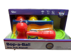 Itsy Tots Bop-a-Ball Toddler Hammer Whack & Roll Toy 12+ Months