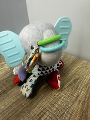 Eric Carle Elephant On-the-Go Developmental Activity Toy Crinkle Teether Sensory