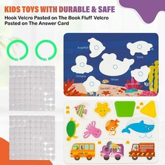 Busy Book for Toddlers, Montessori Busy Book for Kids to Develop Leadership