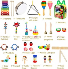Juguete musical de aprendizaje temprano para niños, 33 piezas no tóxico US NUEVO
