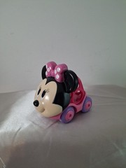 Disney Oball Go Grippers Baby Toddler Rolling Push Car Toy ~ Minnie Mouse
