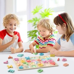 Educational Toys for Kids Toddlers Girls Boys 1 2 3 Year Olds Alphabet Puzzles