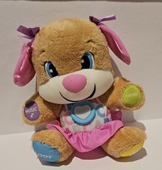 Fisher Price Laugh & Learn Smart Stages Sis Interactive Plush Toy Dog Puppy