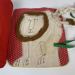 Vintage Cloth Homemade Handmade Interactive Childrens Book Mandys 1979 By Granny