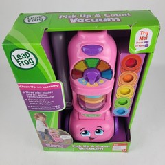 LeapFrog Pick Up and Count Vacuum, Pink. New Sealed