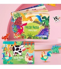 Montessori Activity toddler Quiet Busy Book Preschool Educational Learning book