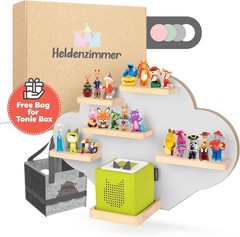 Tonie Shelf Cloud for Tonies and Box – Storage for All Your Accessories