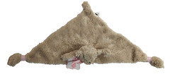 MUD PIE Beige BEAR Finger Puppet SHERPA Security Blanket