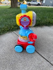 Fisher-Price 4-in-1 Robot Baby to Preschool Learning Toy with Lights & Music