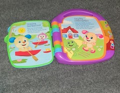 Fisher-Price Laugh and Learn Storybook Rhymes Book with Lights & Sounds Working