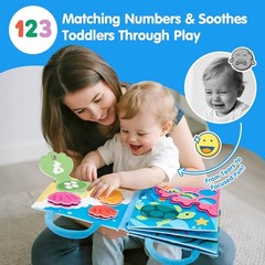Interactive Montessori Ocean Busy Board for Toddlers: Travel-Friendly Gift