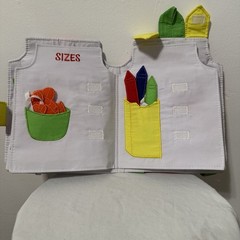 Artisan Children’s Sensory Activity Book/backpack Interactive Learning