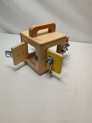 Lovevery Lock Box Realist Play Kit Montessori Toy for 19-21 Months