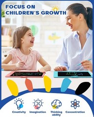Bravokids Toys for 3-6 Years Old Girls Boys LCD Writing Tablet 10 Inch Doodl