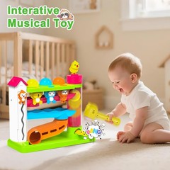 Musical Toy for 1-2 Year Old Boys,Educational Baby Toys 12-18 Months,Ball…