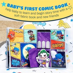 My First Comic Soft Book – Preferred DC Comics The Batman Brave Little Heros …