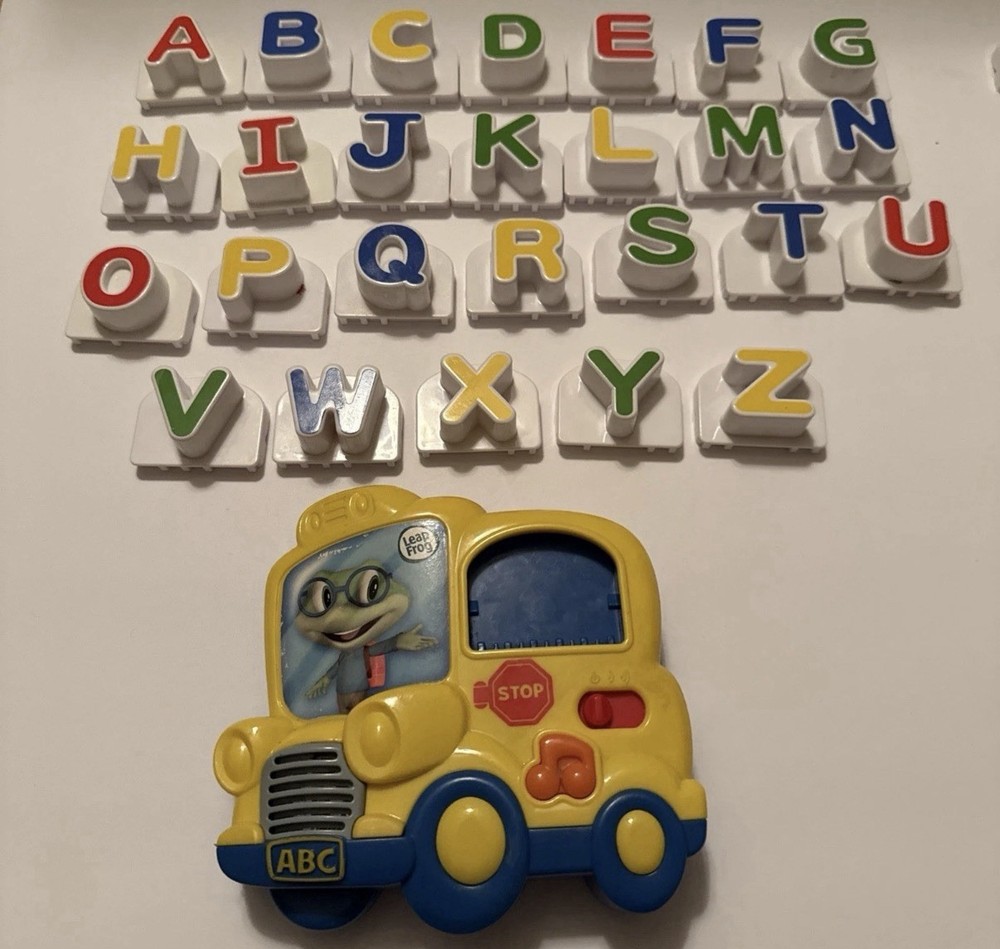 You Pick LeapFrog Fridge Phonics Magnet Replacements – Letters School Bus Choice