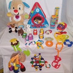 Montessori toy Sensory Learning Toddlers baby Fisher-Price Stacking Bundle Lot