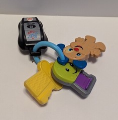 Fisher-Price Laugh & Learn Play & Go Keys Counting Teething Play Toy 6-36M