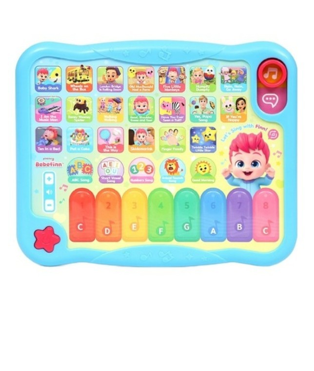 Pinkfong Bebefinn Mother Goose Pad Sound 25 Best English Songs Play Toy Book